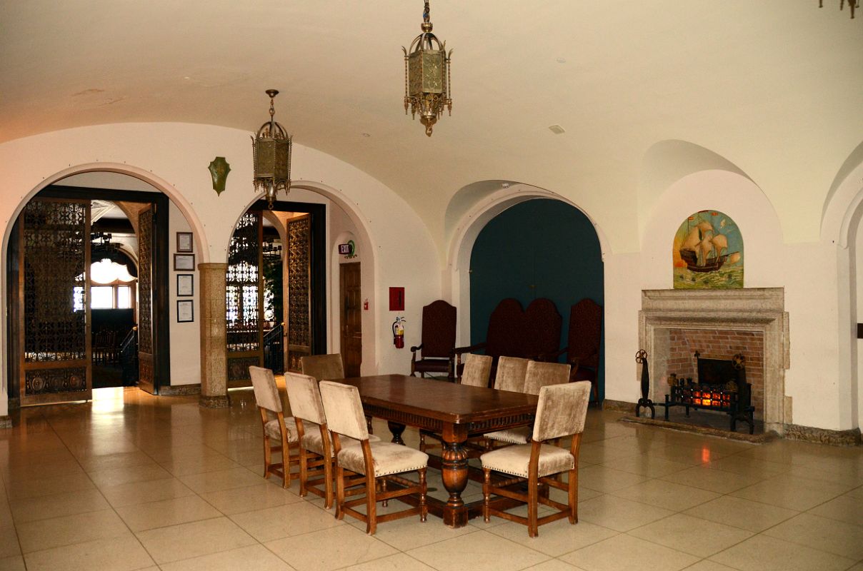 38 Banff Springs Hotel Mezzanine Level 2 Foyer With View To Alhambra Room